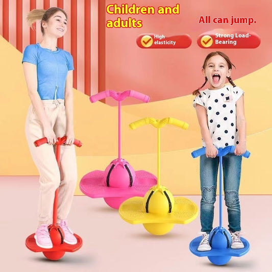 Hoppboll för barn – balans- och träningsboll med handtag