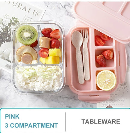 Glasmatlåda i Borosilikatglas – Pyrex, Lufttät & Ugns- och Mikrovågssäker