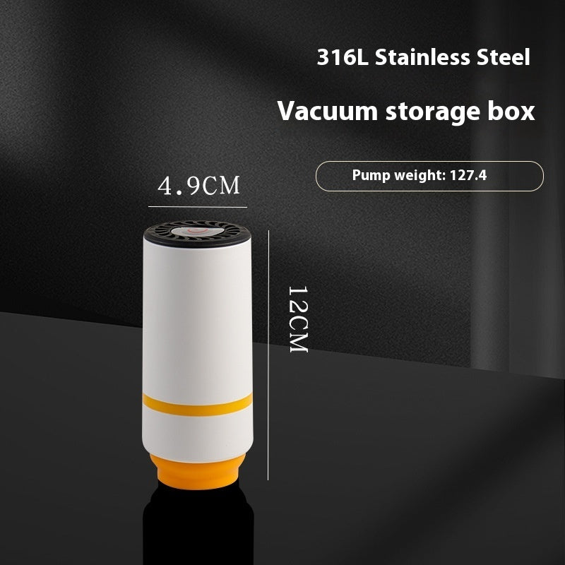 Vakuumisolerad matlåda i 316 rostfritt stål som fungerar i Mikrovågs ugn