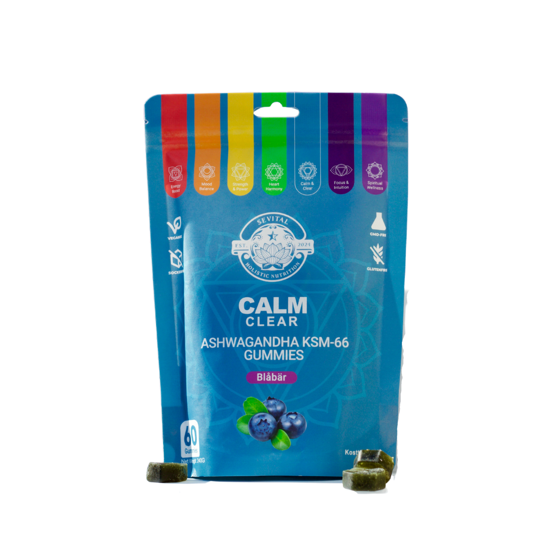 Ashwagandha Gummies – KSM-66 tuggisar för lugn & balans