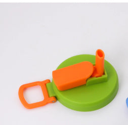 Spillsäkert lock med sugrör – anti-overflow design