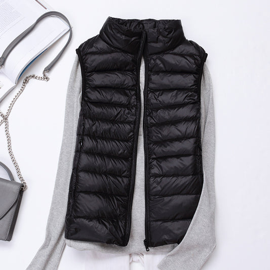 New Autumn Women Light Down Vest