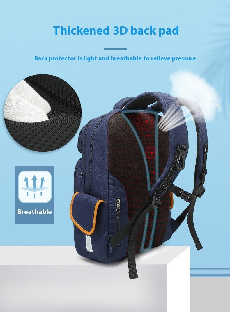 Transparent Waterproof School Backpack – Durable for Students