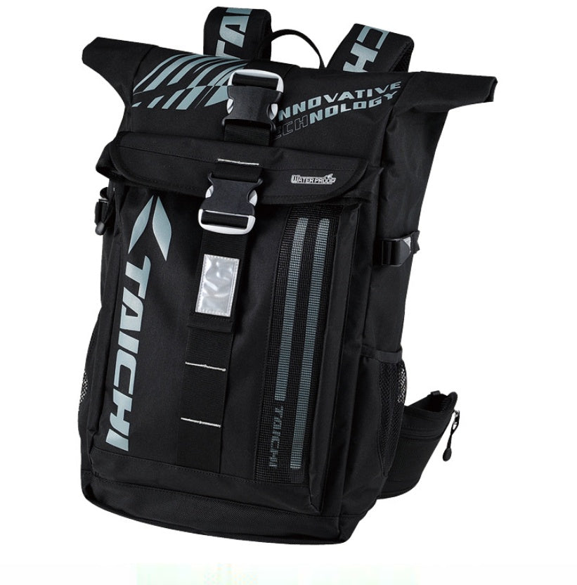 Racing backpack with LED night light – water-resistant design