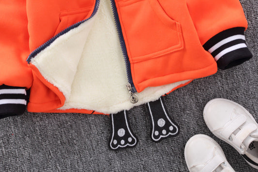 Fleecejacka för barn – varm och mjuk för höst och vinter