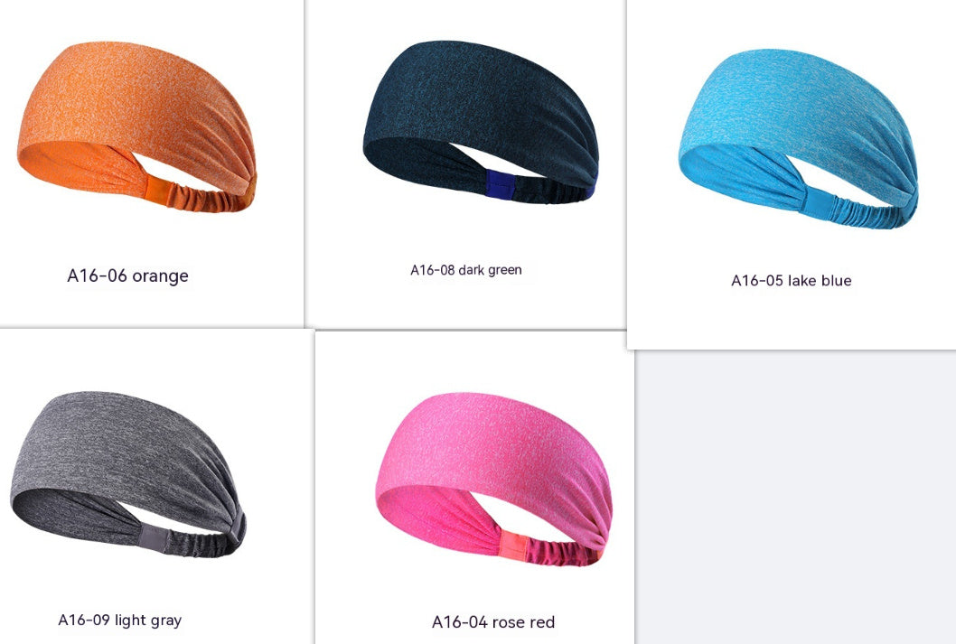 Snabbtorkande Antiperspirant Hårband för Yoga och Träning