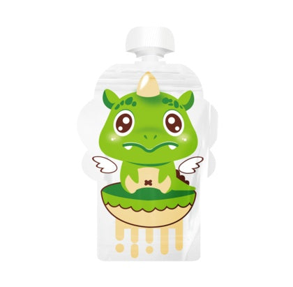 Food bag for fruit puree and homemade baby food