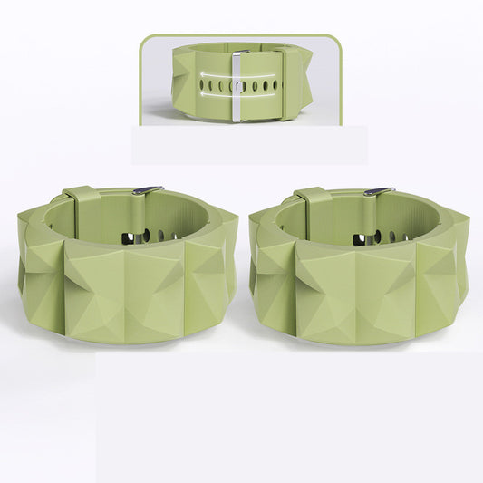 Justerbara viktarmband i silikon för yoga, jogging och funktionell träning