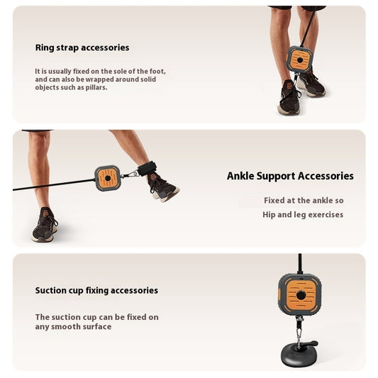 Motståndstränare med vibration – kompakt träningsutrustning