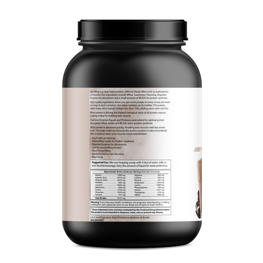 Absolute Whey Chocolate – 25 g ultrafiltrerat vassleprotein per portion