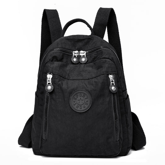 Stilren Ryggsäck i Oxfordtyg – Vardag, Resa & Skola