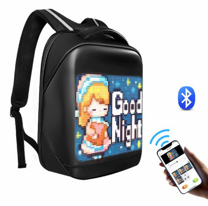 LED-ryggsäck for laptop med vattentät design