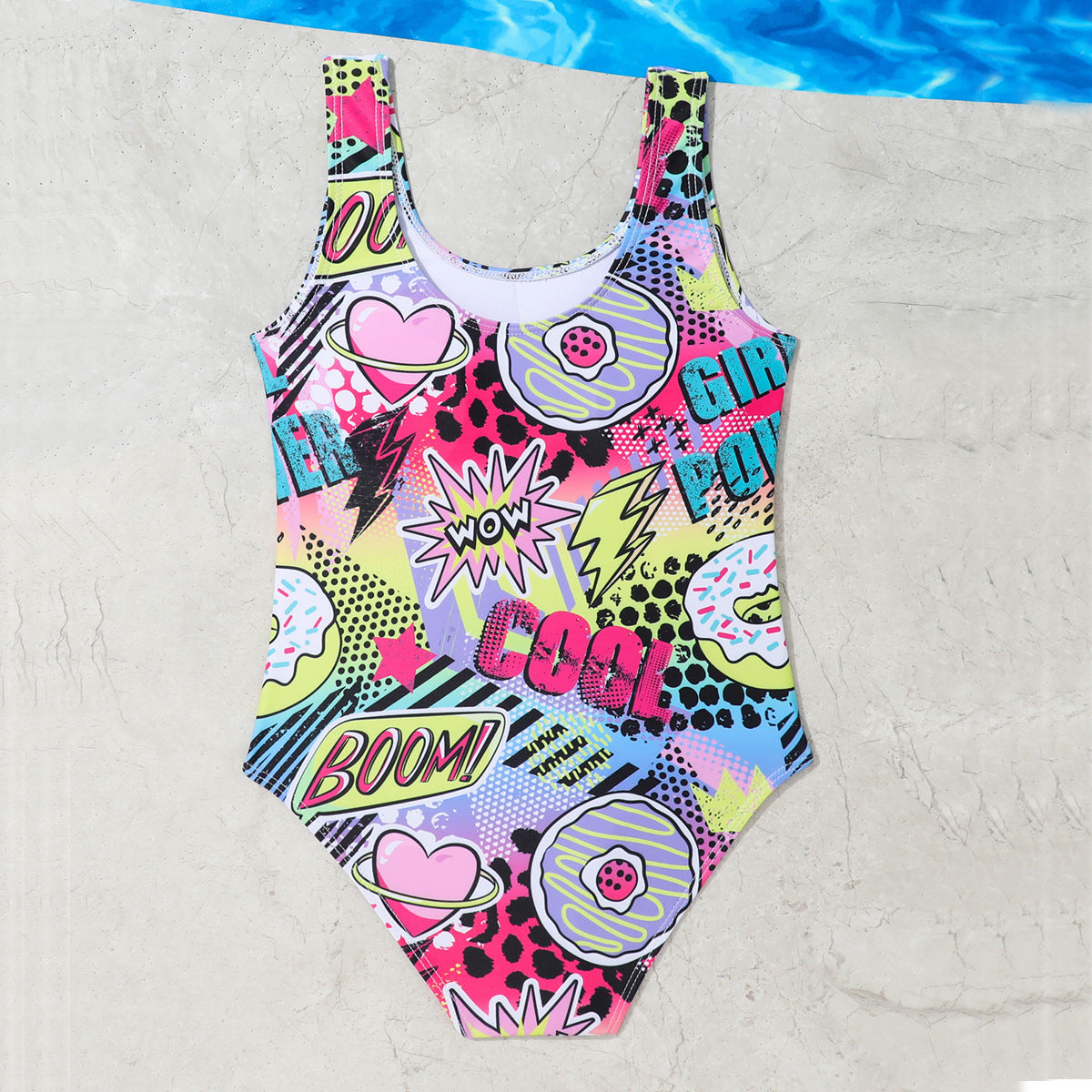 Swimsuit for Girls – Elastic &amp; Comfortable in Polyester