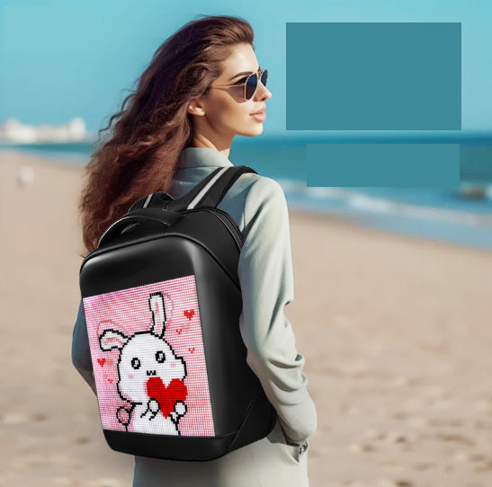 LED-ryggsäck for laptop med vattentät design