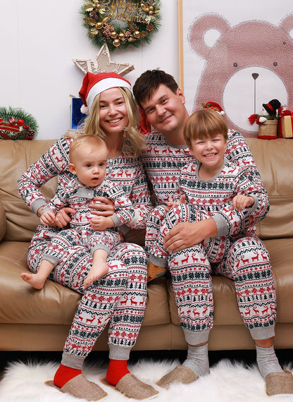Matching Christmas Pajamas – Family Set for Mom, Dad, Kids &amp; Baby