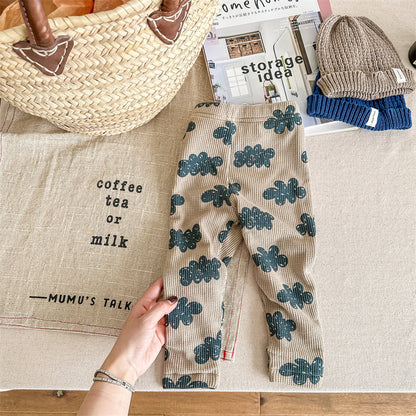 Vinterleggings för flickor – fleecefodrade och extra varma