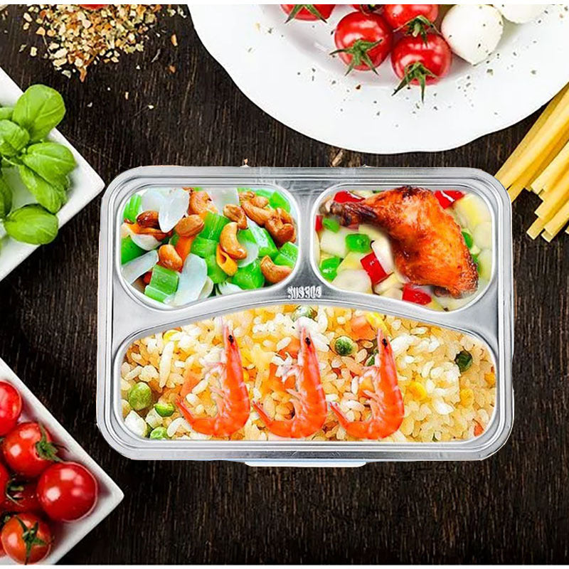 Stainless steel electric lunch box