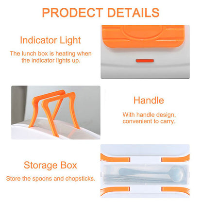 Stainless steel electric lunch box