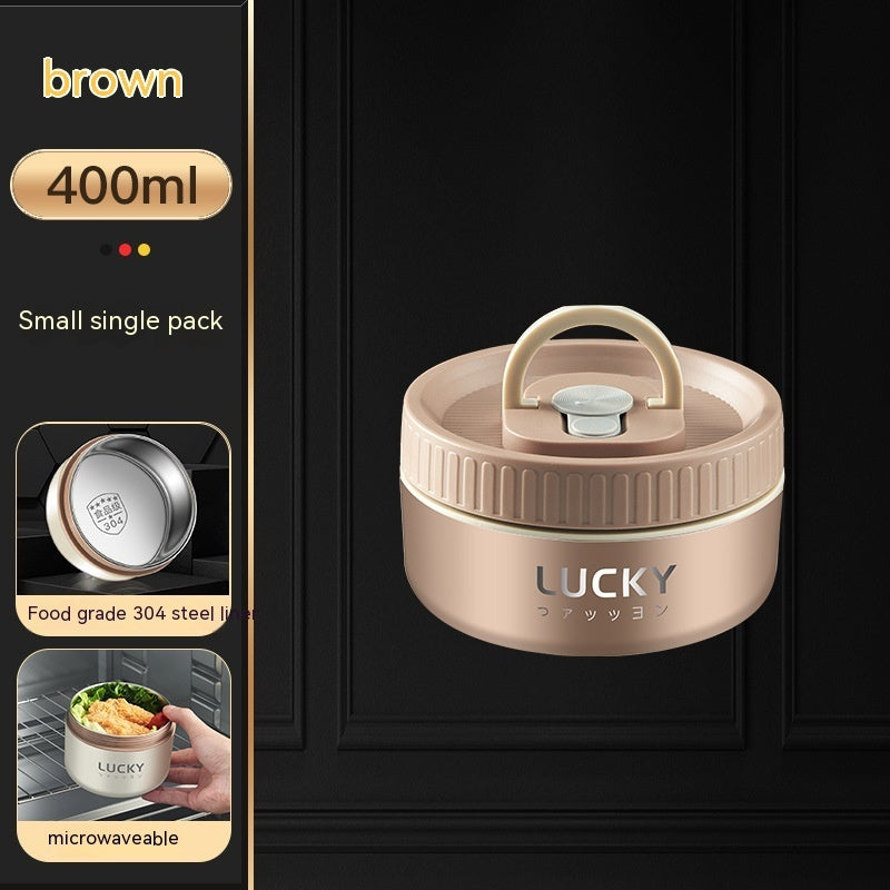 Stainless steel lunch box in 304/316 steel – multiple sizes &amp; sets with bowls and cutlery 