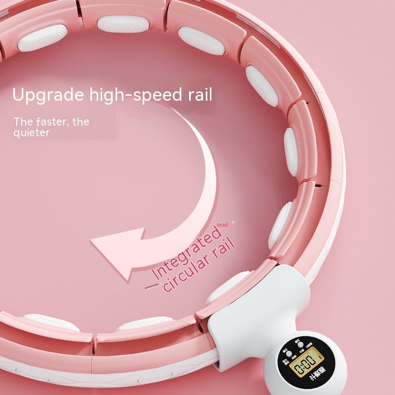 Effektiv midjeträning med avtagbar fitnessvikt