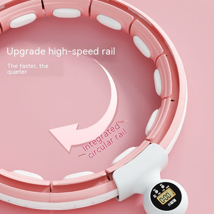 Effektiv midjeträning med avtagbar fitnessvikt