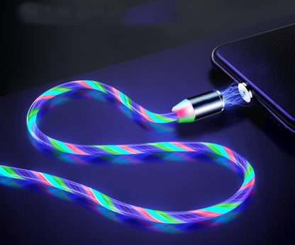 Luminous LED Magnetic Charging Cable – Apple, Android and Type-C