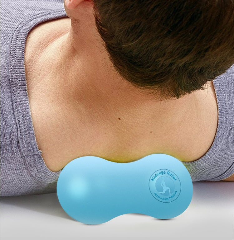 Massageboll i Silikon, Jordnötsformad för Rygg, Ben & Axlar