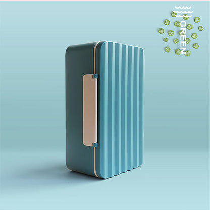 Simple wave lunch box