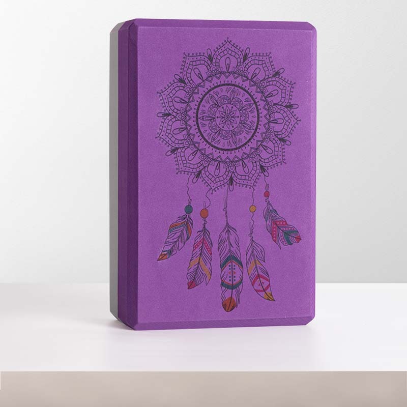 Foam yoga block – light support for yoga, dance and stretching