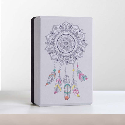 Foam yoga block – light support for yoga, dance and stretching