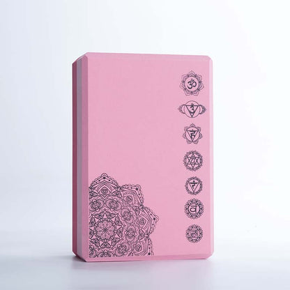 Foam yoga block – light support for yoga, dance and stretching