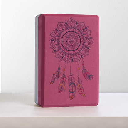 Foam yoga block – light support for yoga, dance and stretching