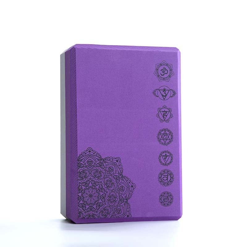 Foam yoga block – light support for yoga, dance and stretching