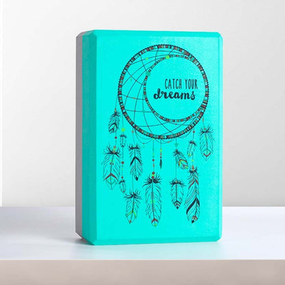 Foam yoga block – light support for yoga, dance and stretching