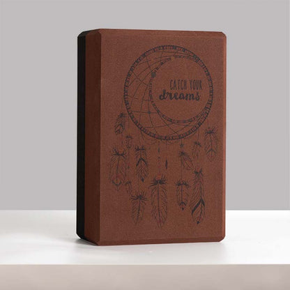 Foam yoga block – light support for yoga, dance and stretching