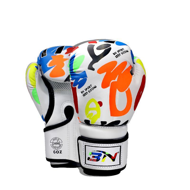 PU Leather Boxing Gloves – For Sanda and Muay Tha