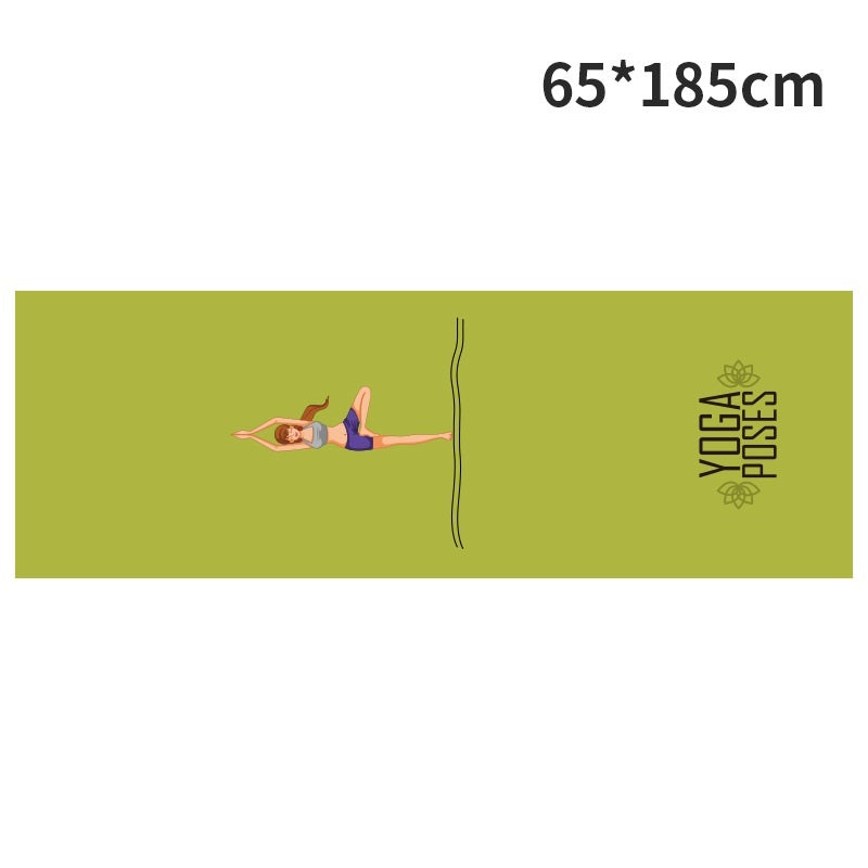 Microfiber yoga towel – lightweight, absorbent and quick-drying