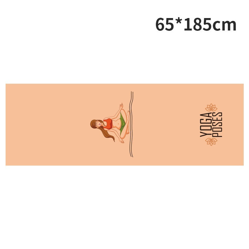 Microfiber yoga towel – lightweight, absorbent and quick-drying