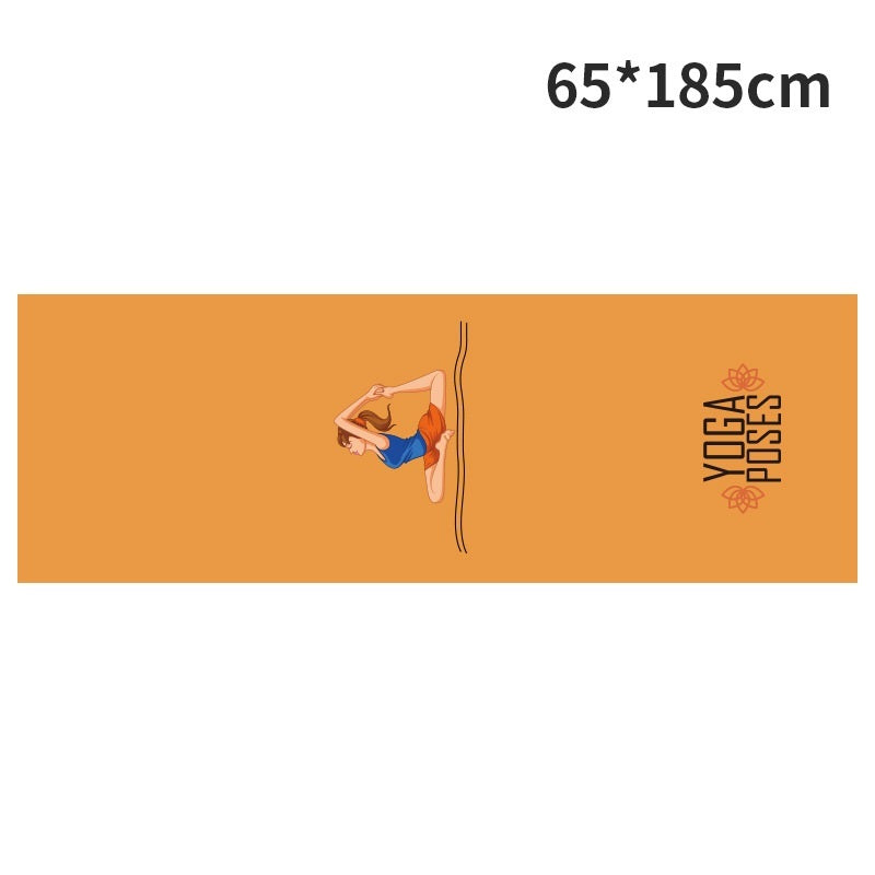 Microfiber yoga towel – lightweight, absorbent and quick-drying