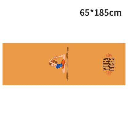 Microfiber yoga towel – lightweight, absorbent and quick-drying