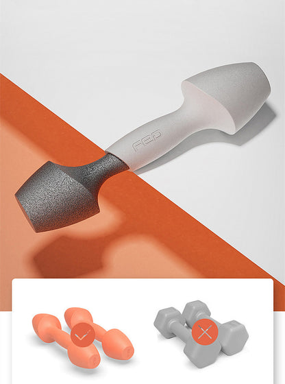 Hantel med silikonhölje för hemmaträning – greppvänlig