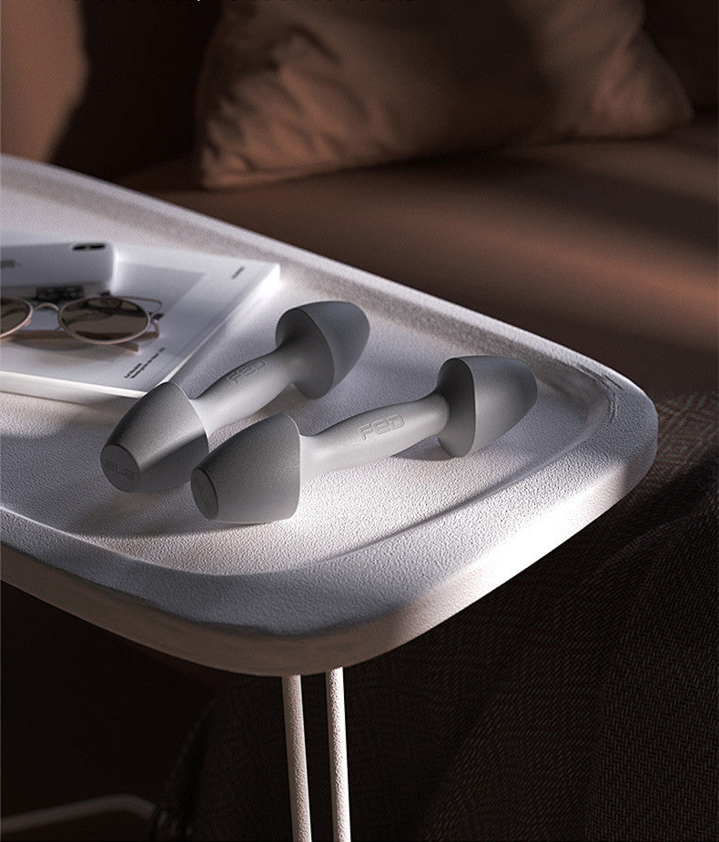 Hantel med silikonhölje för hemmaträning – greppvänlig