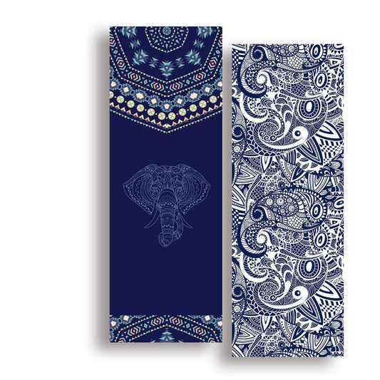 Yogamatta i Mikrofiber – Halkfri & Absorberande för Yoga & Träning