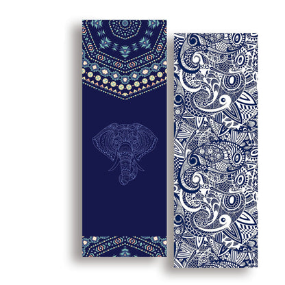 Microfiber Yoga Mat – Non-Slip &amp; Absorbent for Yoga &amp; Exercise