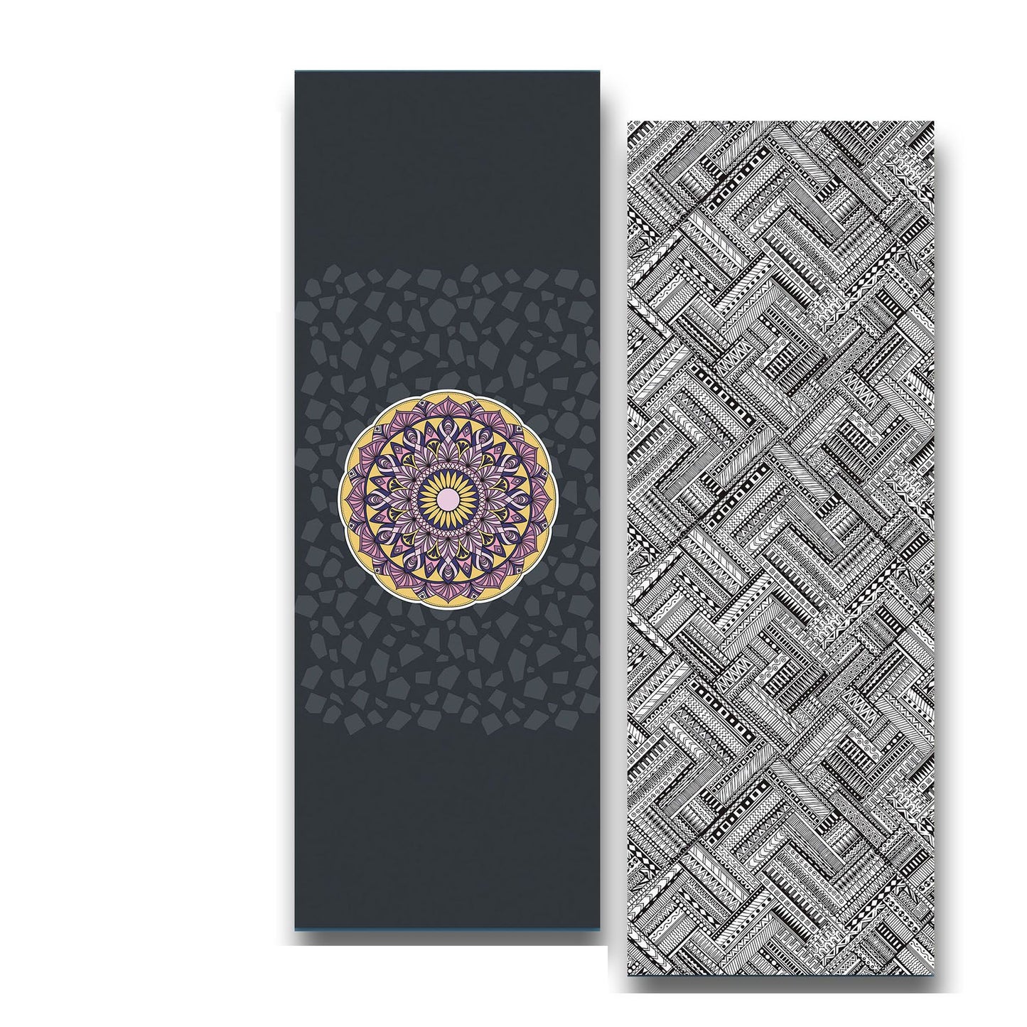 Microfiber Yoga Mat – Non-Slip &amp; Absorbent for Yoga &amp; Exercise