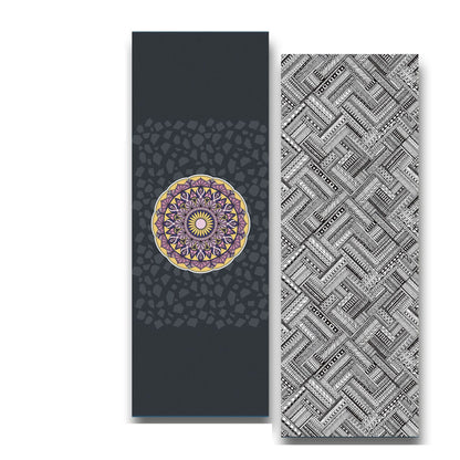 Microfiber Yoga Mat – Non-Slip &amp; Absorbent for Yoga &amp; Exercise