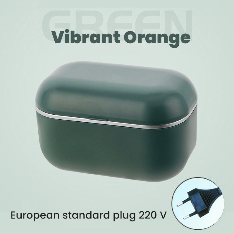 Elektrisk Uppvärmningsbar Lunchlåda i Rostfritt Stål – Plug-in Isolerad | Portabel Matlåda