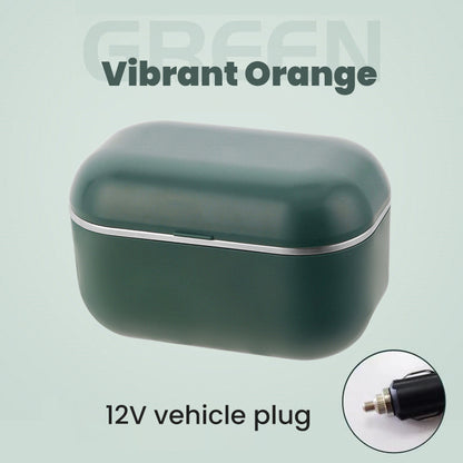 Elektrisk Uppvärmningsbar Lunchlåda i Rostfritt Stål – Plug-in Isolerad | Portabel Matlåda