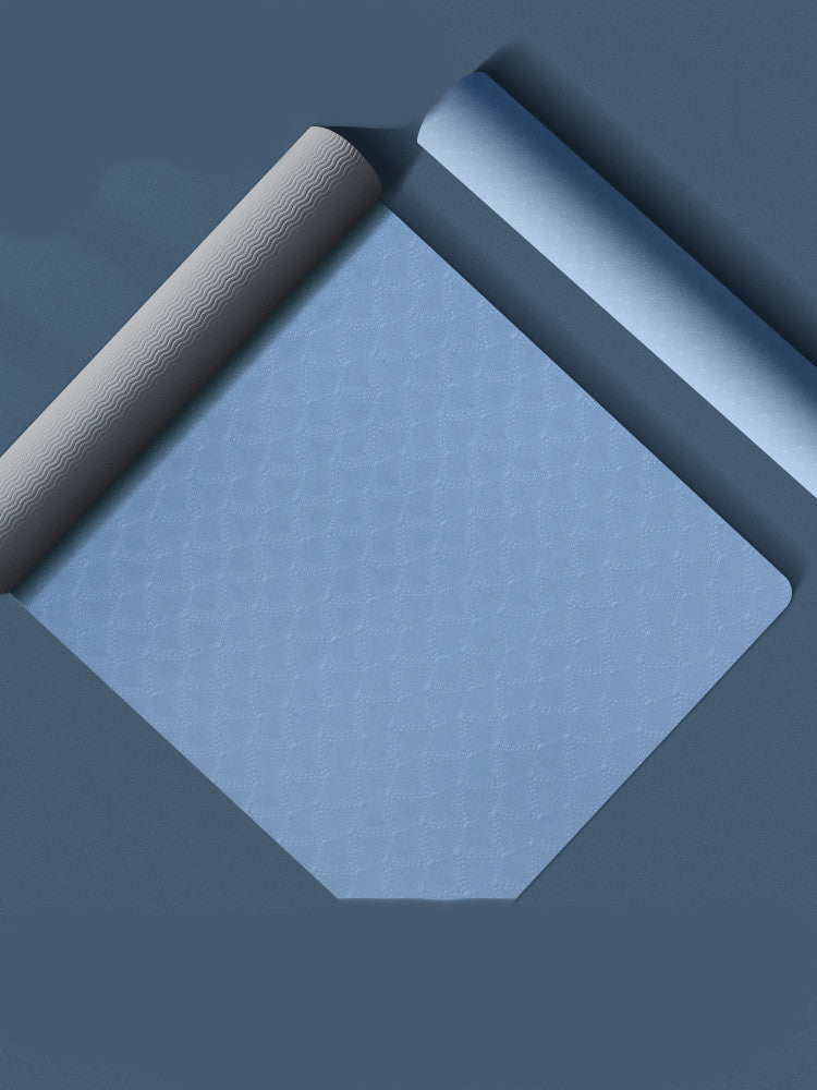 Thick and wide TPE yoga mat good for beginners