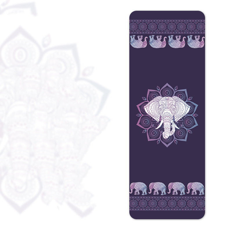 Yogamatta i mocka och naturgummi – 1,5 mm, halkfri premiumdesign